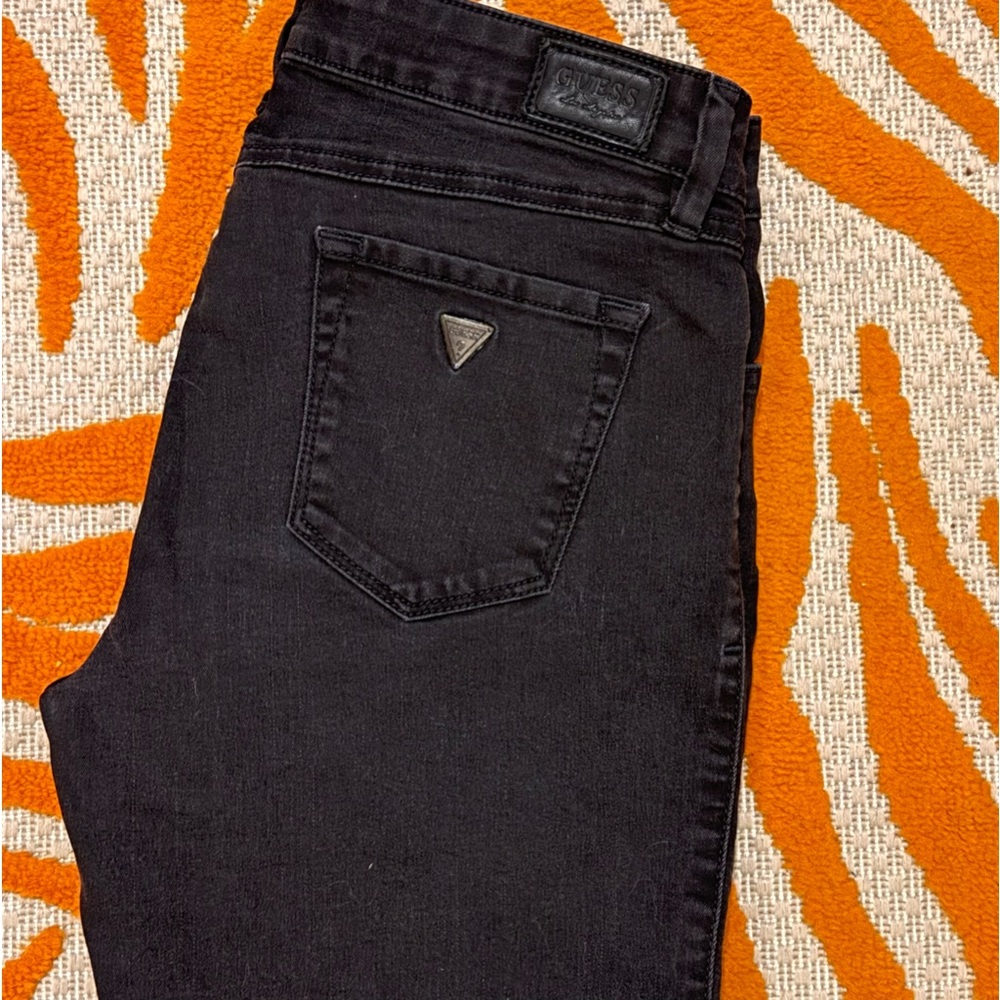 Vintage Guess High-Waisted Black Jeans